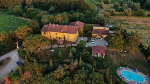Elite House, 2 Bedrooms | View from property - Restful Farmhouse Near Forest in Vinci With Pool (Vinci)