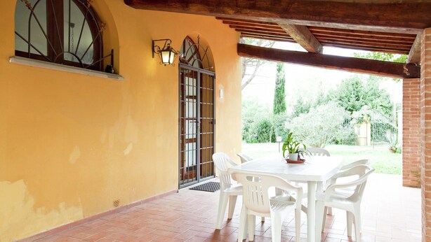 Balcony - Restful Farmhouse Near Forest in Vinci With Pool (Vinci)