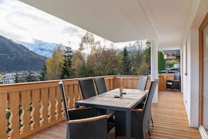 Balcony - Luxurious Apartment With Sauna in Konigsleiten (Wald im Pinzgau)