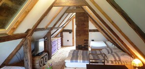 6 slaapkamers, individueel gemeubileerd