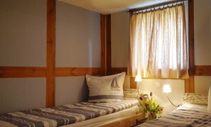 2 bedrooms, individually furnished