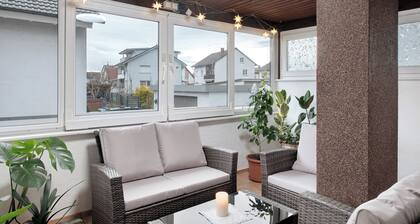 Apartment 'Pension Zum Europapark' with Mountain View, Shared Terrace and Wi-Fi