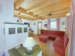 Fernseher, Kamin