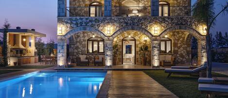 Außenpool, beheizter Pool