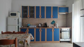 Apartment (Standard Two Bedroom Apartment with S) | Private kitchen | Fridge