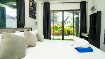 3 chambres, fer et planche à repasser, Wi-Fi, draps fournis