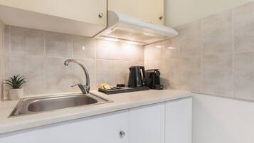 Basic Double Room, Balcony | Private kitchenette | Espresso maker, electric kettle