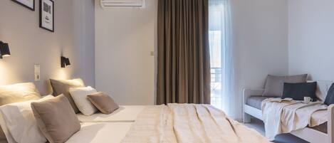 Chambre Affaires | 1 chambre, coffre-fort, fer et planche à repasser, lit de bébé (gratuit)