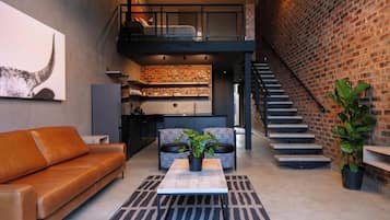 Apartment, 2 Bedrooms | Living area | 32-inch flat-screen TV with satellite channels