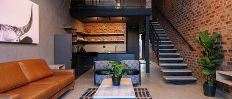 Apartment, 2 Bedrooms | Living area | 32-inch flat-screen TV with satellite channels