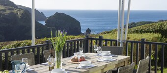 Henscath House's characterful and spacious design perfectly caters for family and friends