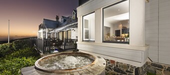 Henscath House's characterful and spacious design perfectly caters for family and friends