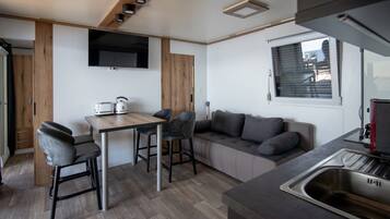 Maison (Two Bedroom Holiday Home with Terrace) | Cuisine privée | Réfrigérateur