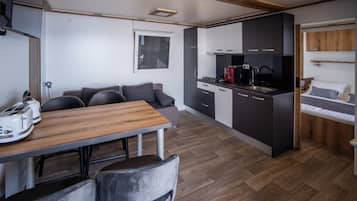 House (Two Bedroom Holiday Home with Terrace) | Private kitchen | Fridge