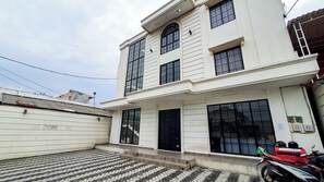 Façade de l’hébergement