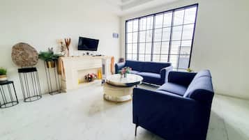 Sala de estar en el lobby