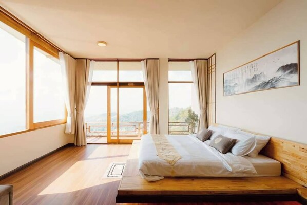 Family Room, Lanai, Mountain View | Soundproofing, free WiFi - Doichang View (Mae Suai)