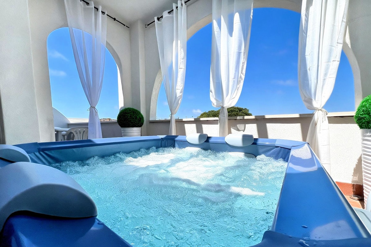 Refrigerador con congelador, microondas, horno y parrilla de estufa