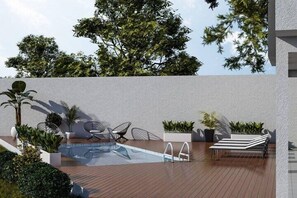 Outdoor pool - Triangle Apartment (Lekki)