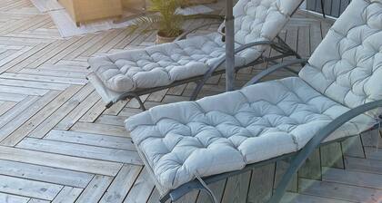 City and beach poolvilla with AC and WiFi close to lovely Tylösand