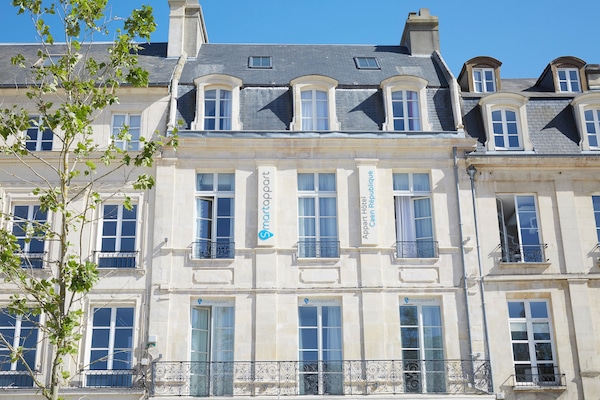 Façana frontal de l'allotjament
