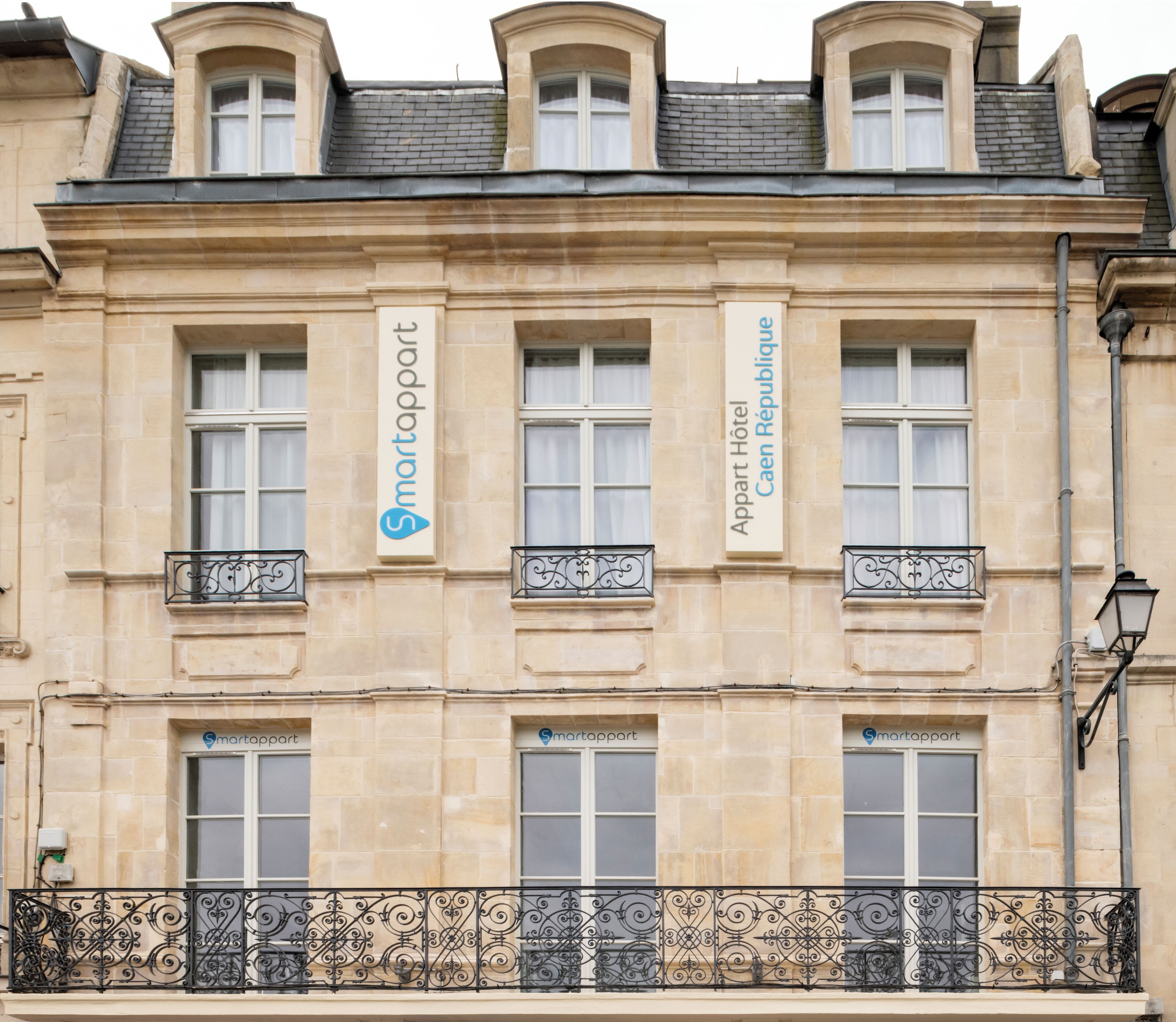 Majoituspaikan julkisivu