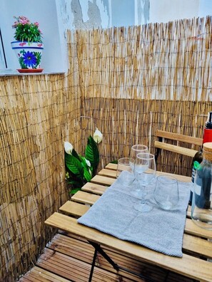 Studio - flera sovrum - balkong | Balkong
