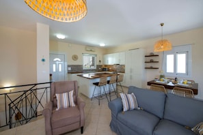 Smart TV - Villa Summer TIme - Sea View - Jacuzzi - Private pool (Vamos)