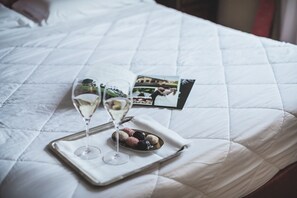 Comfort-Vierbettzimmer, Gartenblick