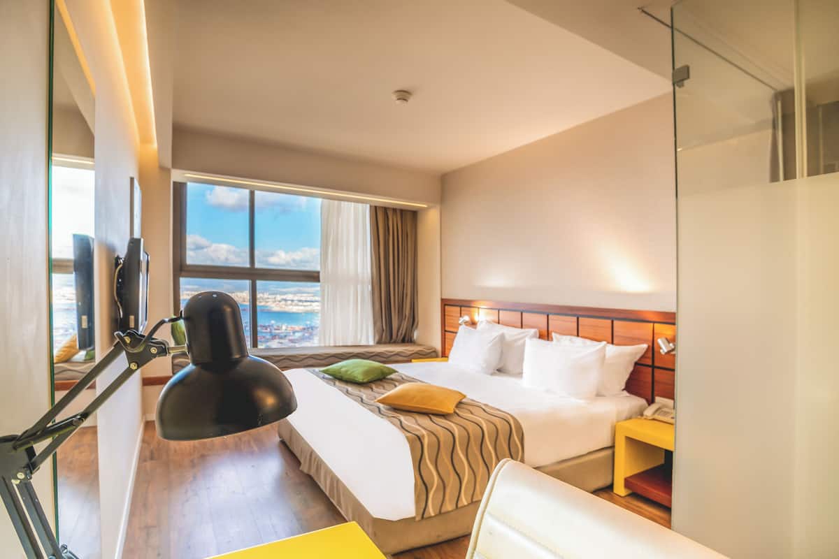 Executive Double Room | 1 bedroom, in-room safe, desk, laptop workspace