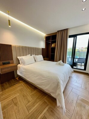 Deluxe Apartment | Premium bedding, down duvets, pillow-top beds, minibar - CENTRICO (Tangier)
