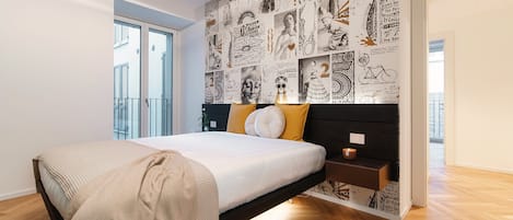 3 bedrooms, premium bedding, down duvets, iron/ironing board