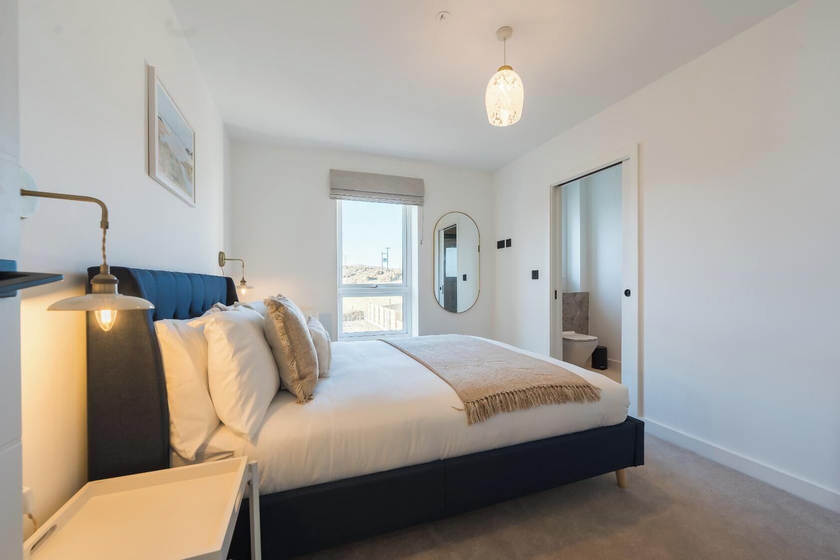2 bedrooms, iron/ironing board, WiFi (free)