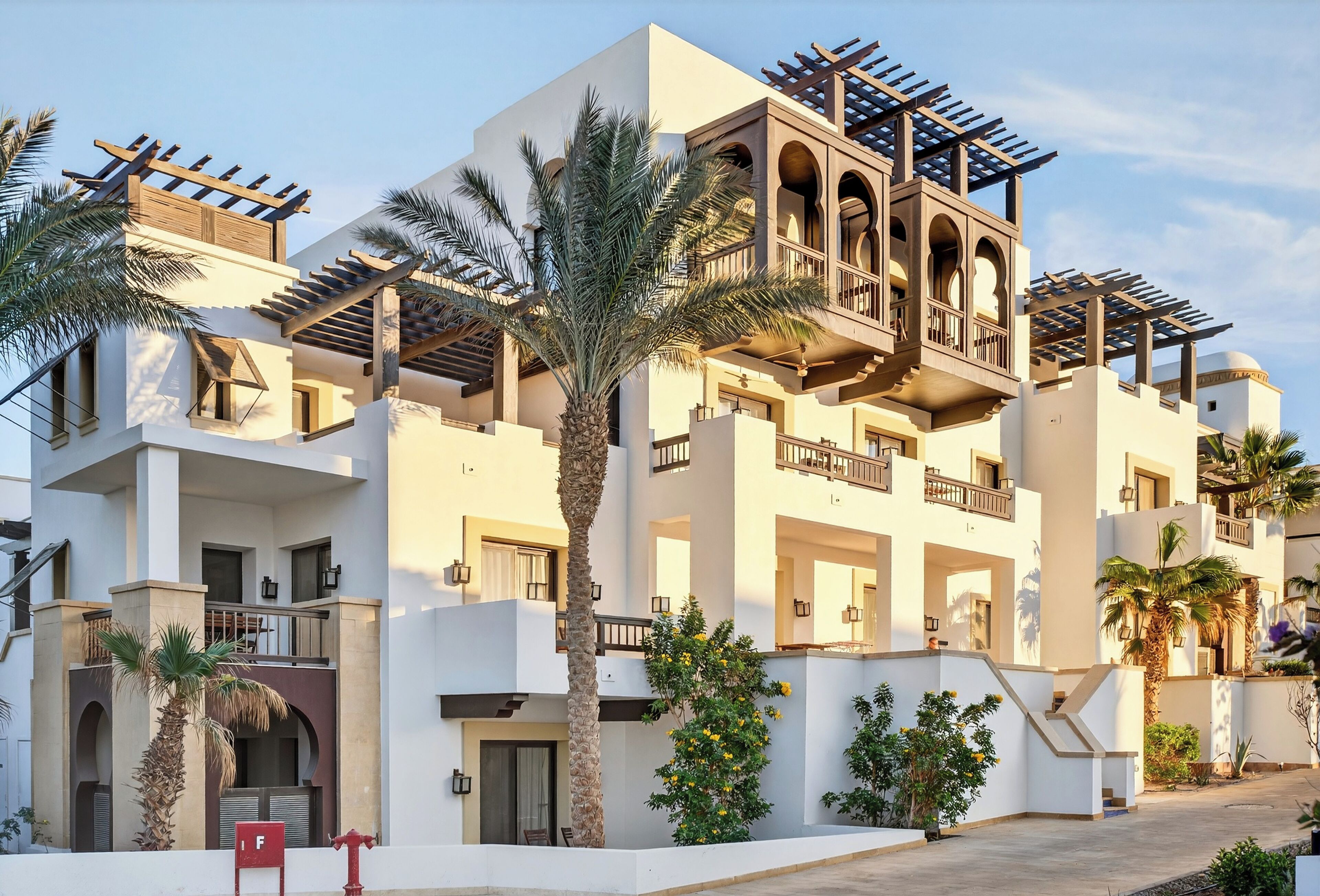 Fassade der Unterkunft