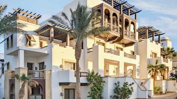 Fassade der Unterkunft