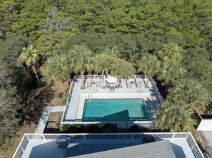 Piscine chauffée