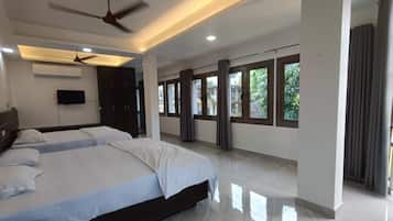 6 soverom, strykejern/-brett, wi-fi og sengetøy