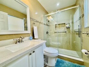 Villa, Accessible | Bathroom | Bathrobes - Riverfront King Bed Pool Nearby Beach (Sunrise)