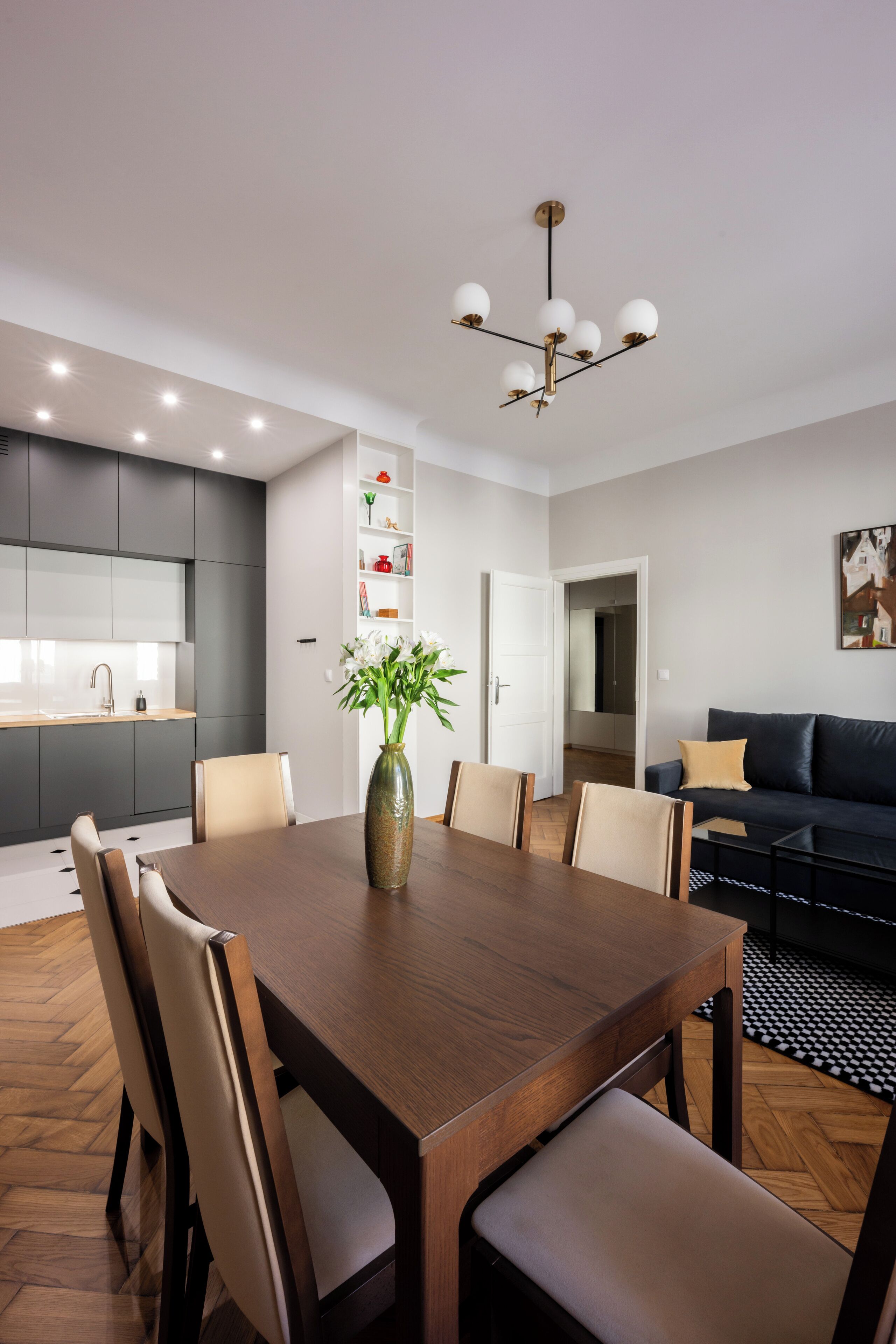 Apartment, City View | Living area