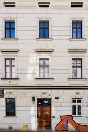 Façade de l’hébergement