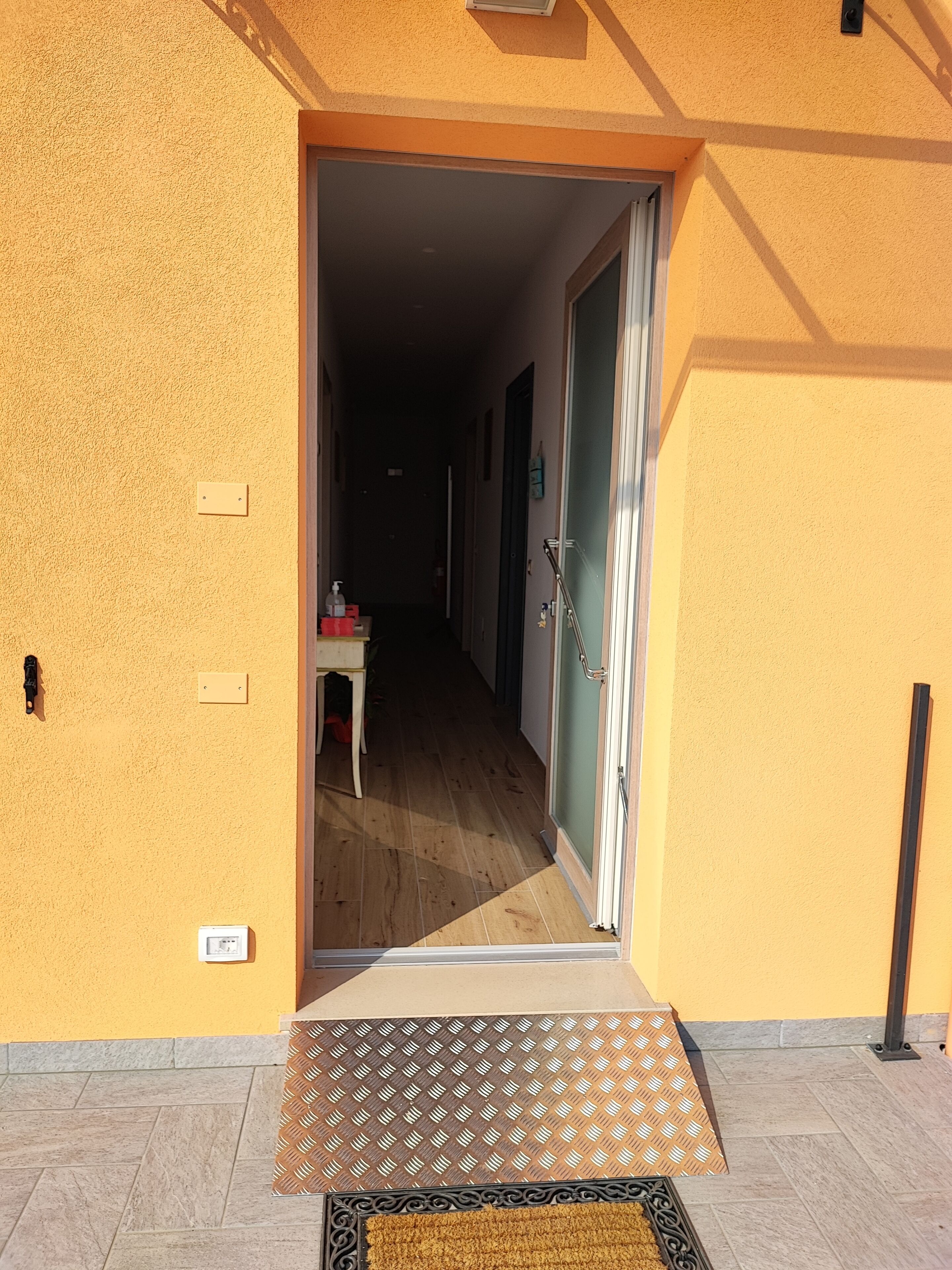 Ingresso della struttura