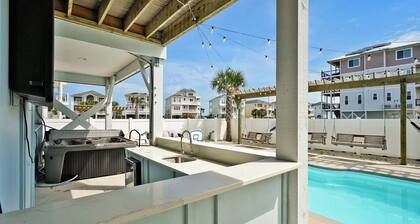 9BR 8.5BA House,Ocean & Lagoon Views,Elevator,Pool,Event Home,Sleeps 24