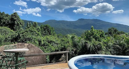 Rent FEB MAR APR MAY: Refuge with Pool and Stunning View in the Atlantic Forest