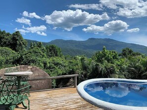 Pool - Rent FEB MAR APR MAY: Refuge with Pool and Stunning View in the Atlantic Forest (Ilhabela)