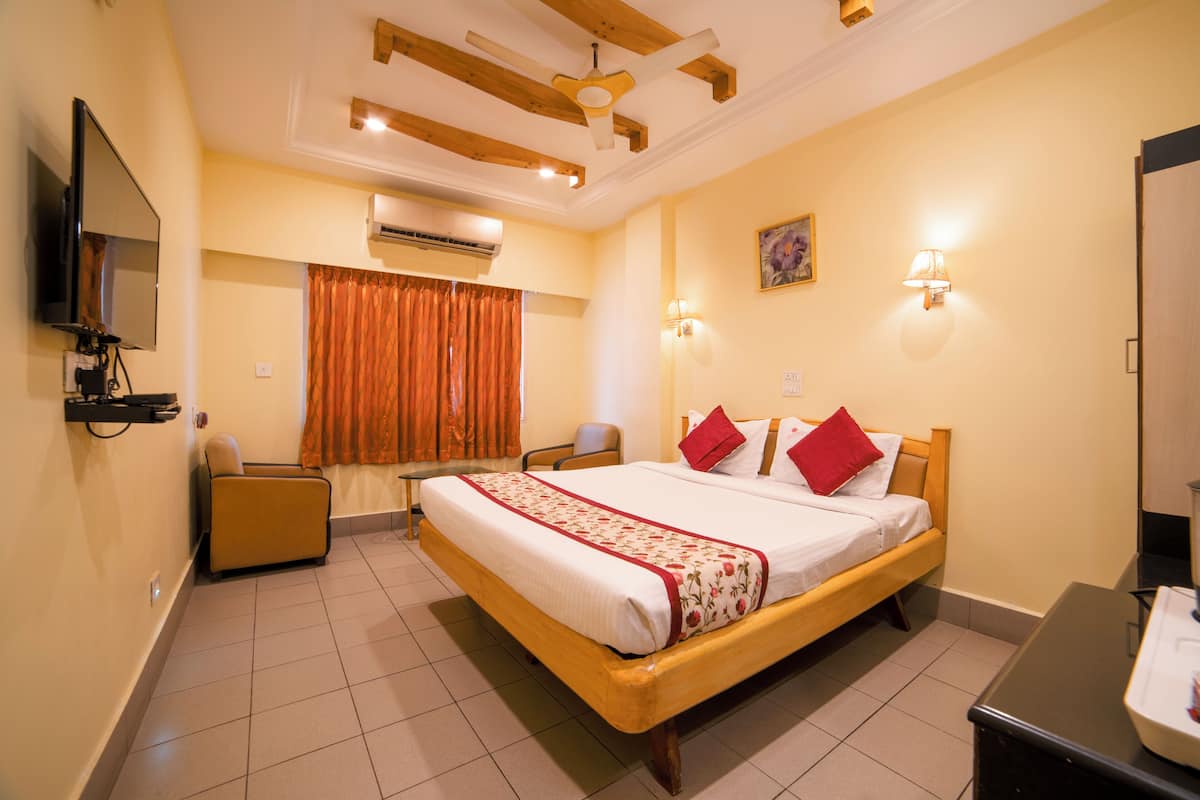 Economy Double Room, City View | Terrace/patio