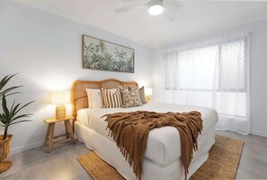 3 bedrooms, iron/ironing board, travel crib, WiFi