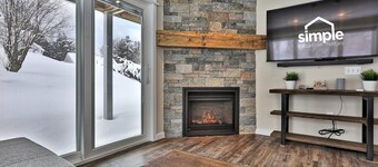 The Forest Fun Suite at Killington Center: 2RM/2BA Condo. Pool. Bus. Discounted Ski Rentals!