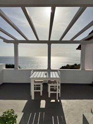 Basic Studio, Balcony, Sea View | Beach/ocean view