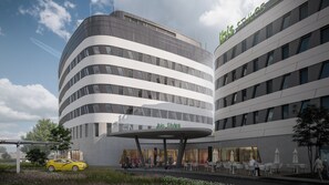 Entrée de l’hébergement