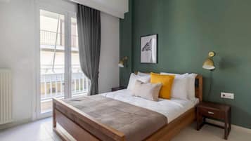 2 kamar tidur, setrika/meja setrika, dan Wi-Fi gratis